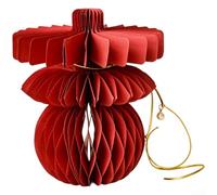 Dragon décoratif du Nouvel An chinois, figurine en papier pliable avec sac porte-bonheur, décoration de bureau en PVC pour festival du printemps, cordes à suspendre à faire soi-même (E)