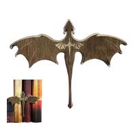 Dragon - Décoration de bibliothèque imaginative avec motif dragon | Comptabilité créative et marques de livres pour bureau, étagère, armoire | Décoration d'Halloween mystique pour la maison, le bureau