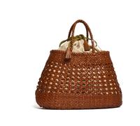 Dragon Diffusion, Femme, Sacs, Brun, Taille: ONE Size Woven Tote Bag