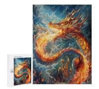 Dragon Divin Puzzles 500 Pièces Educa Art Animaux Magiques Relaxation & Décoration Intérieure Challenge pour Famille Assemblage Amusant Qualité Supérieure 500 PCS