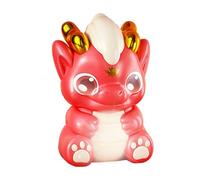 Dragon - Éducation financière, en Dessin animé, Figurine de draagon du Nouvel an Chinois 2025 | Statue de draggon Mascotte du Dragon incassable pour