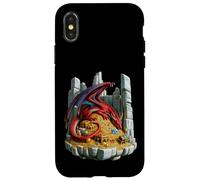 Dragon endormi - Menteur de Salle au trésor Coque pour iPhone X/XS