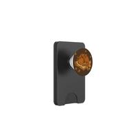 Dragon endormi sur Un Livre avec des Feuilles d'automne Fantasy PopSockets PopWallet pour MagSafe