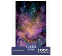 Dragon Étoilé Puzzle 3D 38x26cm/1000pcs, - Jeux Créatifs & Relaxants, Éducatifs pour Tous, Cadeau De Décoration
