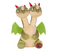 Dragon facile - Dragon de nuit noir inspiré par les dents - Doudou et peluche - Différents modèles et tailles - Peluche douce pour enfants et fans (Barf and Belch 30 cm)