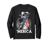 Dragon Fantasy Magic American Flag Bandana Cool Cowboy Chapeau Manche Longue