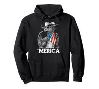 Dragon Fantasy Magic American Flag Bandana Cool Cowboy Chapeau Sweat à Capuche