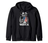 Dragon Fantasy Magic American Flag Bandana Cool Cowboy Chapeau Sweat à Capuche
