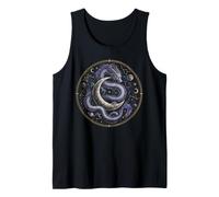 Dragon Fantasy Mythical Moon Céleste Stars Art Outfit Débardeur