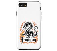 Dragon féminisme patriarcat Coque pour iPhone SE (2020) / 7/8