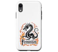 Dragon féminisme patriarcat Coque pour iPhone XR