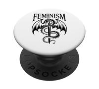 Dragon féminisme patriarcat PopSockets PopGrip Adhésif