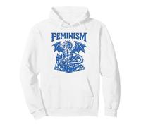 Dragon féministe féminisme Fantasy Empowerment Graphic Design Sweat à Capuche