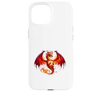 Dragon Feu Dragon Créatures mythiques Animaux héralis mythes légendaires Coque pour iPhone 15