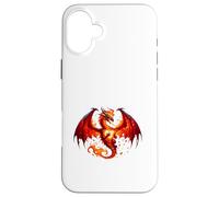 Dragon Feu Dragon Créatures mythiques Animaux héralis mythes légendaires Coque pour iPhone 16 Plus