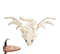 Dragon Fidget Toy, Dragon imprimé en 3D Figurine Flexible de Jouet de