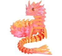 Dragon Fidget Toys, Dragon imprimé en 3D - Joints Flexibles Fidget Toys,Articulation Flexible imprimée en 3D pour garçons, Filles, Amis, Famille