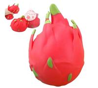Dragon Fruit Squishy Toy - Jumbo Giant Slow Rising Squeeze Stress Reliever for Adults & Teens, Soft & Squishy Sensory Fidget Toy, Perfect for Desk Decompression & Fun Play (Dragon Fruit,1pc)