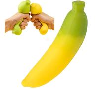 Dragon Fruit Squishy Toy - Jumbo Giant Slow Rising Squeeze Stress Reliever for Adults & Teens, Soft & Squishy Sensory Fidget Toy, Perfect for Desk Decompression & Fun Play (Banana,1pc)
