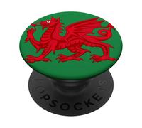 Dragon Gallois du Pays de Galles Cymru Celtic Pride St Patrick PopSockets PopGrip Adhésif