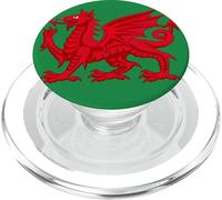 Dragon Gallois du Pays de Galles Cymru Celtic Pride St Patrick PopSockets PopGrip pour MagSafe