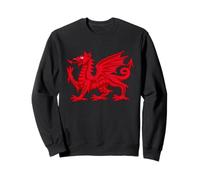 Dragon Gallois du Pays de Galles Cymru Celtic Pride St Patrick Sweatshirt