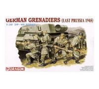 Dragon - German Grenadiers (East Prussia 1945)Maquette Figurines German Grenadiers (East Prussia 1945) Dragon 6057 1/35ème Maquette Char Promo Figurine Miniature