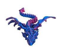 Dragon imprimé 3D,Dragon 3D Figurine Flexible de Jouet de Dragon Volant