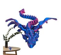 Dragon imprimé 3D, Dragon articulé Figurine flexible de jouet de dragon