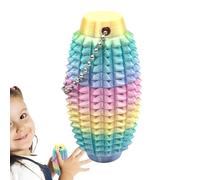 Dragon imprimé en 3D, Porte-clés Fidget Animal, Porte-clés Fidget, réduction et Concentration du Stress, Cadeau fantaisiste, 4.9x2.5x1,8 cm, idéal pour Les garçons et Les Filles