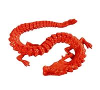 Dragon Imprimé - Mini Dragons | Figurine De Dragon Mobile, Dragonss Articulé en Impression 3D, Kit Modèle des 30 Cm, Créature Mythique Flexible, Statue ENS Résine ABS, Figurines Déc