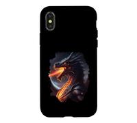 Dragon Invincible cracheur de feu Coque pour iPhone X/XS