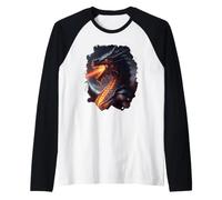 Dragon Invincible cracheur de feu Manche Raglan