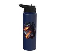Dragon invincible cracheur de feu Stainless Steel Insulated Water Bottle