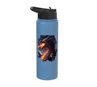 Dragon invincible cracheur de feu Stainless Steel Insulated Water Bottle