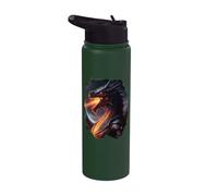 Dragon invincible cracheur de feu Stainless Steel Insulated Water Bottle