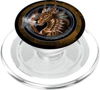 Dragon is My Spirit Animal Fantasy Lover PopSockets PopGrip pour MagSafe