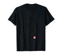 Dragon Japonais Minimal Art Japon Kanji T-Shirt Graphique avec Valeur