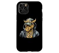 Dragon légendaire avec Cornes et chaînes Coque pour iPhone 11 Pro