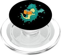 Dragon lit Un Livre Fable créature Conte de fées PopSockets PopGrip pour MagSafe