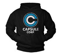 Makaya Dragon Logo Sweat Shirt à Capuche Homme - Capsule Hoodie Sweatshirt Pull Noir Cadeau Original Enfant Carcon Fille XXXXL