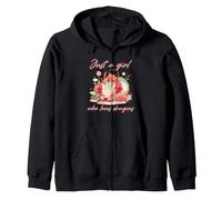 Dragon Lover, Jolie créature Fantastique Florale, Juste Une Fille Sweat à Capuche