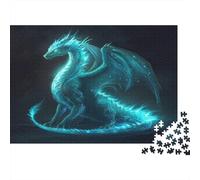 Dragon Lumineux, créature Magique | pour Adultes || 70x50cm/1000pcs Puzzles Jeux Éducatifs Puzzles De Décoration Intérieure