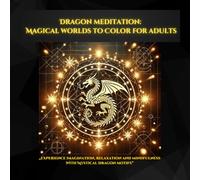 „Dragon Meditation: Magical worlds to color for adults“: „Experience imagination, relaxation and mindfulness with mystical dragon motifs“
