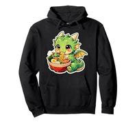 Dragon Mignon Mangeant Ramen Nouilles Amateurs de Soupe Enfants garçons Filles Sweat à Capuche