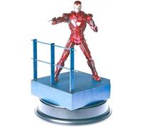 DRAGON MODELS - DM38123 - FIGURINE - BANDE DESSINÉE - IRON MAN 3 - MARK XXXIII SILVER CENTURION - ACTION VIGNETTE