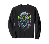 Dragon Mystique Serpent Fantaisie Créature Mythologique Design Sweatshirt