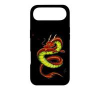 Dragon Mythique Chinois Rouge Calligraphie Tai Chi Coque pour iPhone Air