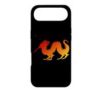Dragon Mythique Chinois Rouge Calligraphie Tai Chi Coque pour iPhone Air