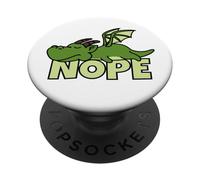 Dragon Not Today Nope PopSockets PopGrip Adhésif